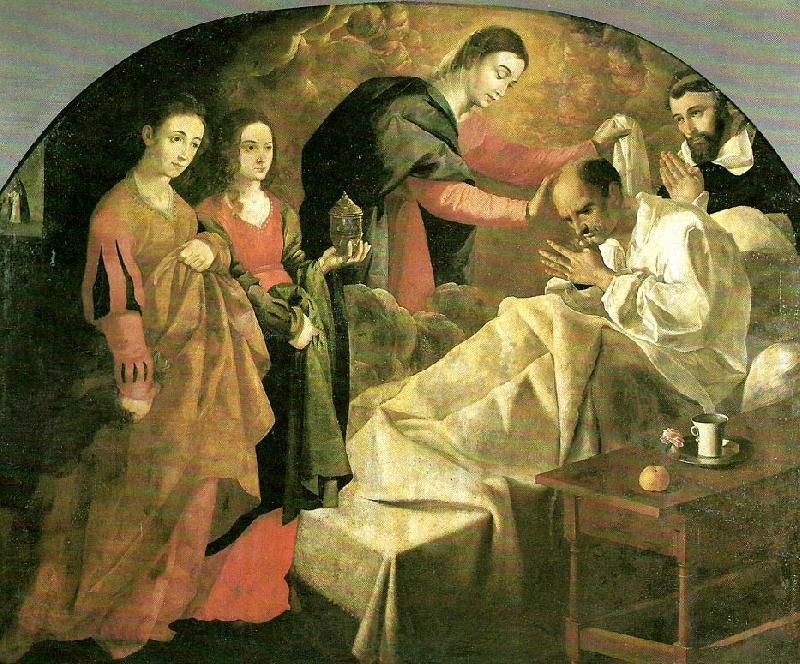 Francisco de Zurbaran miraculous cure of the blessed reginaud of orleaans